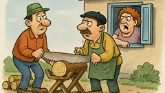 Vic: Haso zamoli Muju nasjeći drva