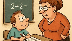 Vic: Perica rješava ispit iz matematike