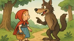 Vic: Ide Crvenkapica šumom do bake