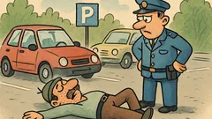 Vic: Mujo se parkirao nasred parkirališta