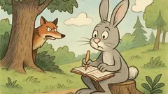 Vic: Zec piše doktorsku disertaciju u šumi