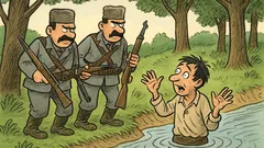 Vic: Jure četnici Hasu kroz šumu...