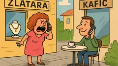 Vic: Zove žena muža i viče...