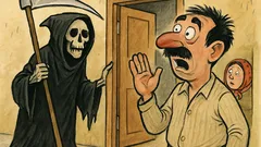 Vic: Kuca netko Muji na vrata...