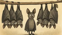 Vic: Zašto je šišmiš odjednom uspravan?