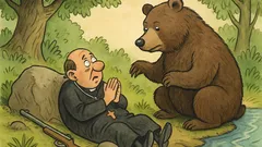 Vic: Svećenik ode u lov na medvjeda…