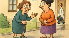 Vic: Joj, susjeda draga, što je?