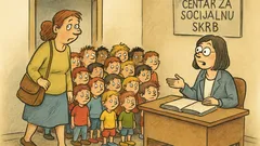 Vic: Žena ulazi u socijalnu skrb…