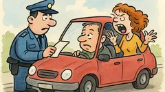 Vic: Policajac zaustavi lika u autu…